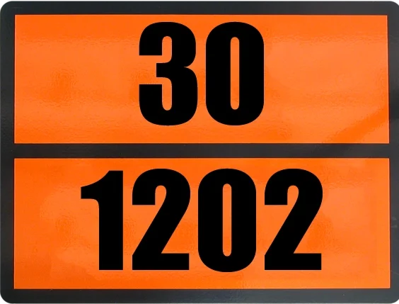 2970245 337 plaque alu 301202 orange adr transport de matieres dangereuses e1621603357367